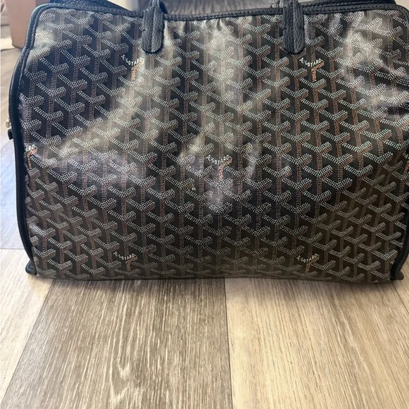 Goyard Black and Brown Patterned Bag - Picture 13 of 13